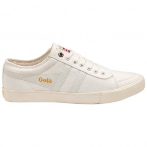 Gola Vegan Classics Comet Plimsoll Sneakers Hvite Hvite Norge | RPNHLO-079