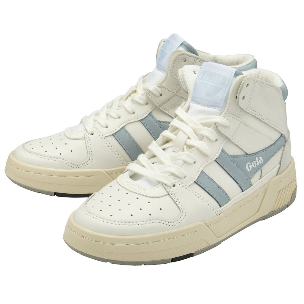 Gola Classics Allcourt High Sneakers Hvite Blå Norge | CGJNUV-417