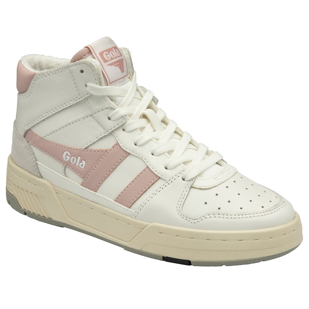 Gola Classics Allcourt High Sneakers Hvite Rosa Norge | BCZMVY-392