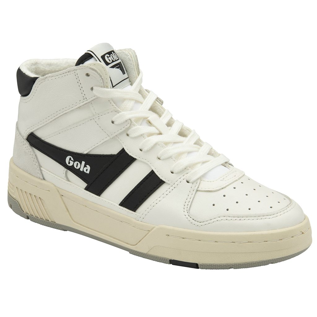 Gola Classics Allcourt High Sneakers Hvite Svarte Norge | WETSKV-673