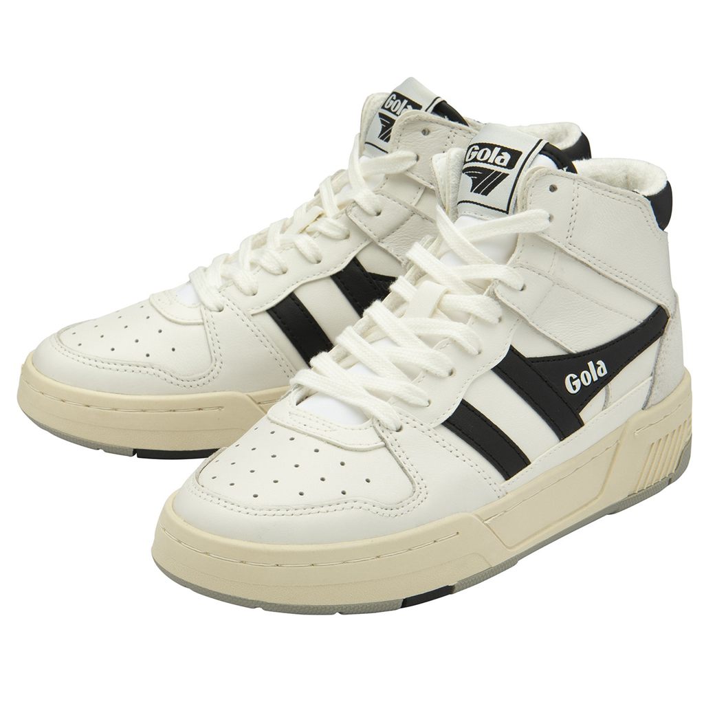 Gola Classics Allcourt High Sneakers Hvite Svarte Norge | WETSKV-673