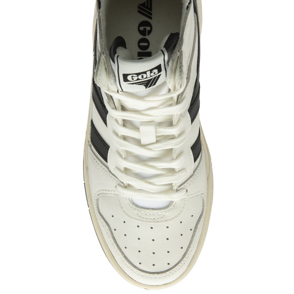 Gola Classics Allcourt High Sneakers Hvite Svarte Norge | WETSKV-673