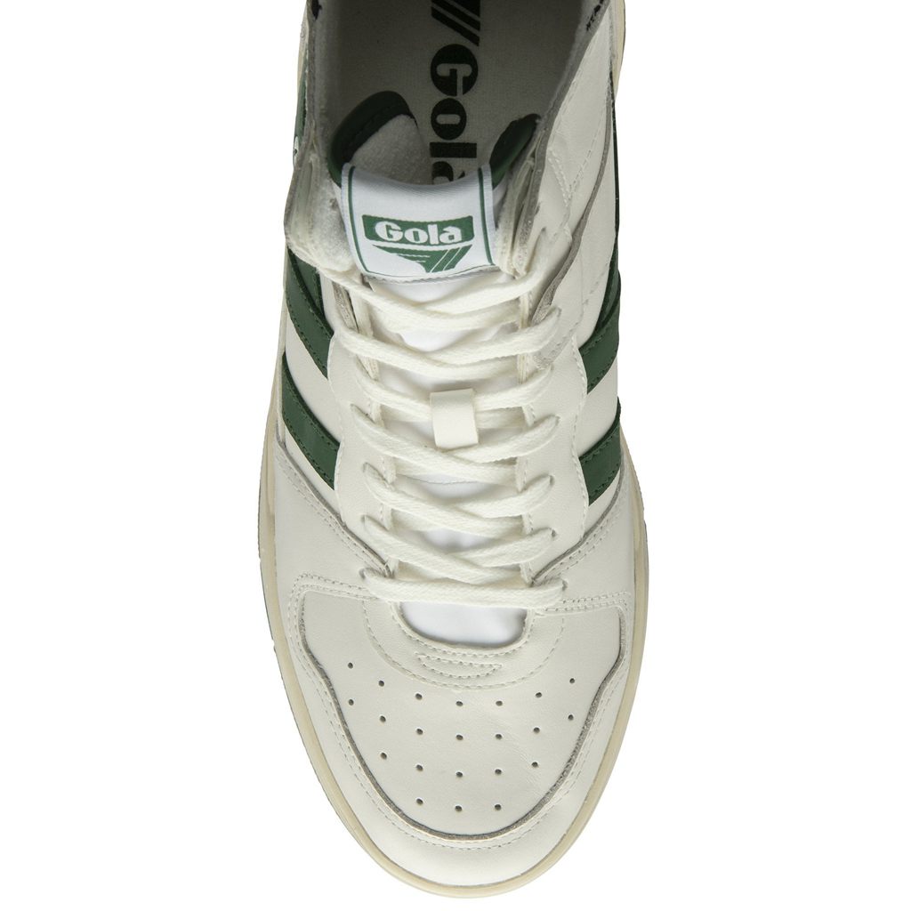 Gola Classics Allcourt High Sneakers Hvite Grønn Norge | HDWVGO-360