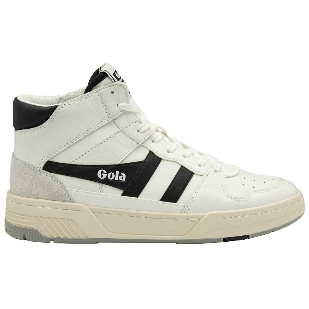 Gola Classics Allcourt High Sneakers Hvite Svarte Norge | ITCJFB-621