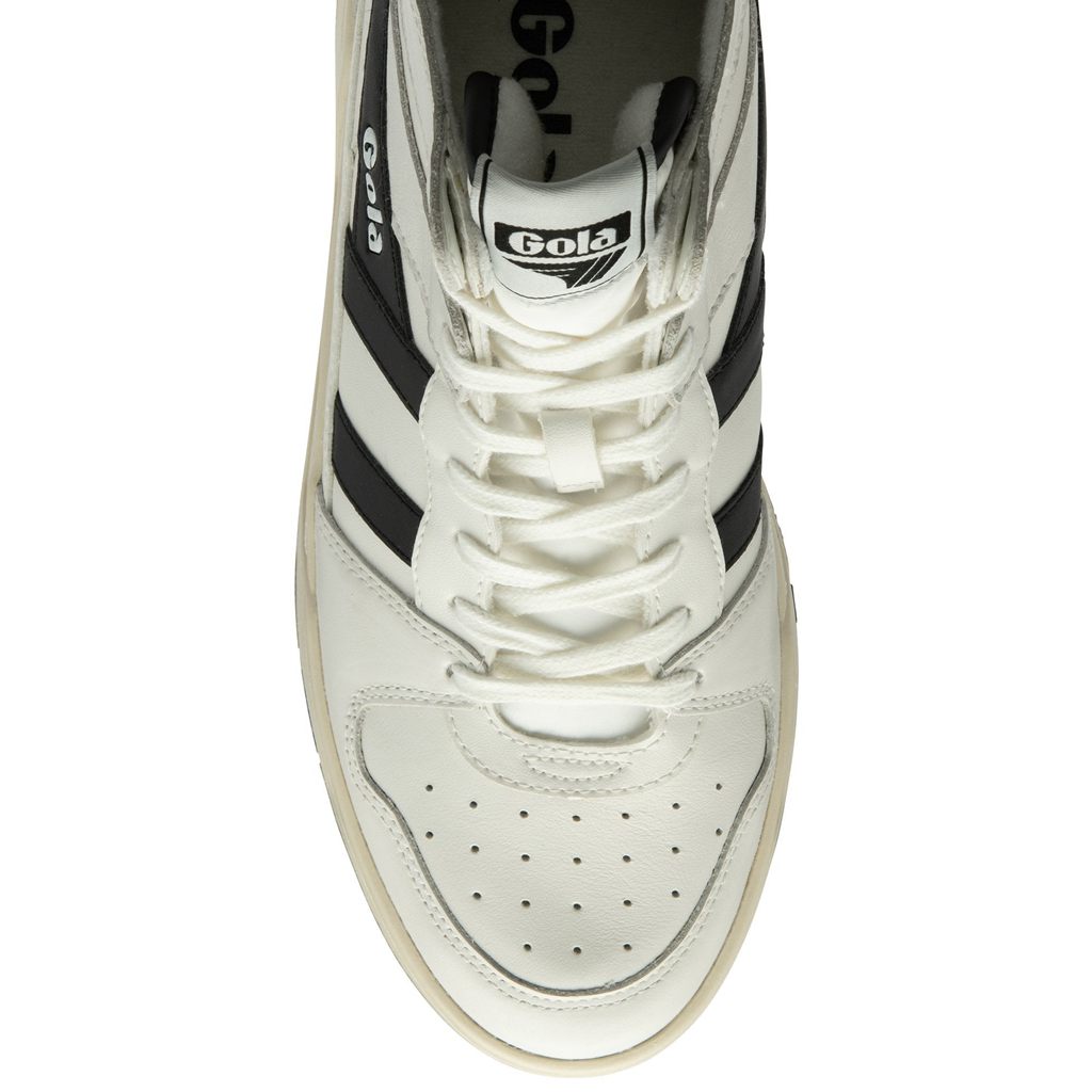 Gola Classics Allcourt High Sneakers Hvite Svarte Norge | ITCJFB-621