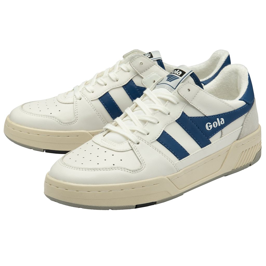 Gola Classics Allcourt Sneakers Hvite Blå Norge | RWAGQE-891