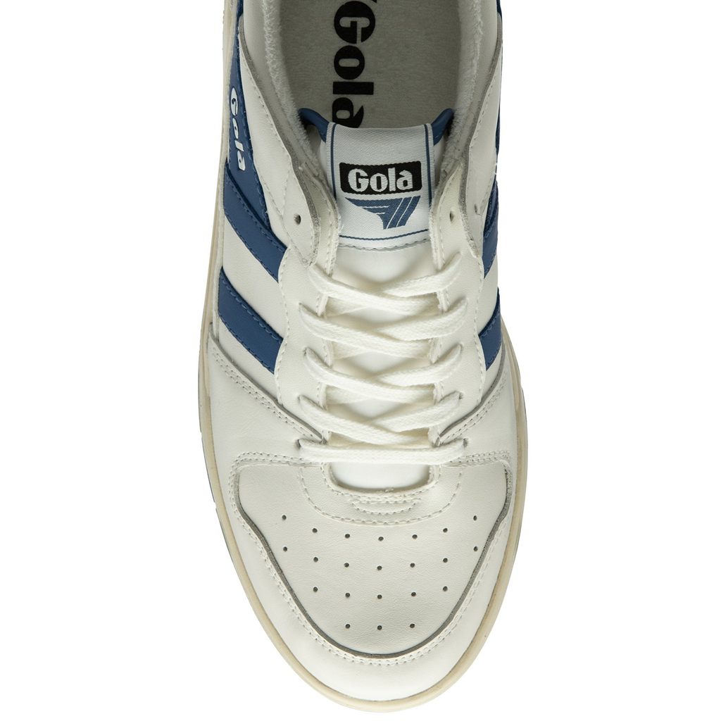 Gola Classics Allcourt Sneakers Hvite Blå Norge | RWAGQE-891