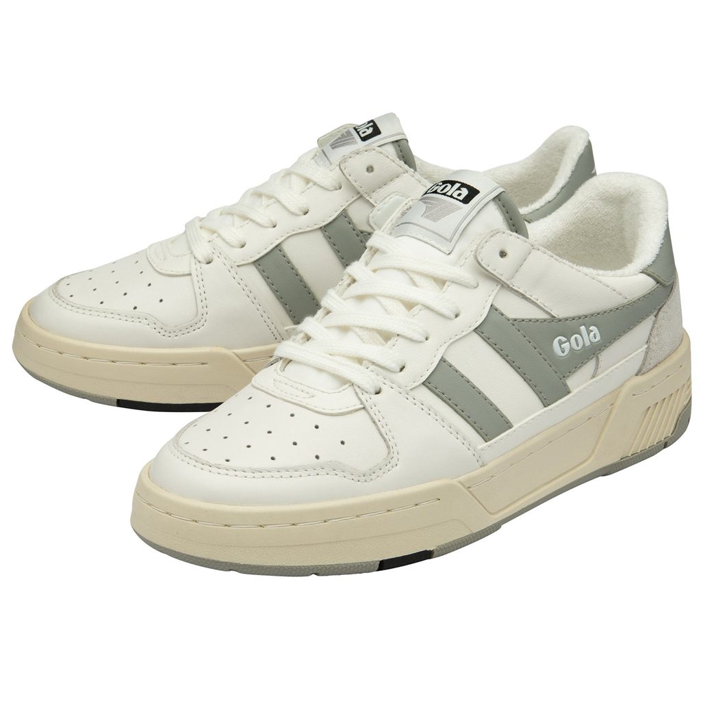 Gola Classics Allcourt Sneakers Hvite Lyse Grå Norge | QZXSTF-793