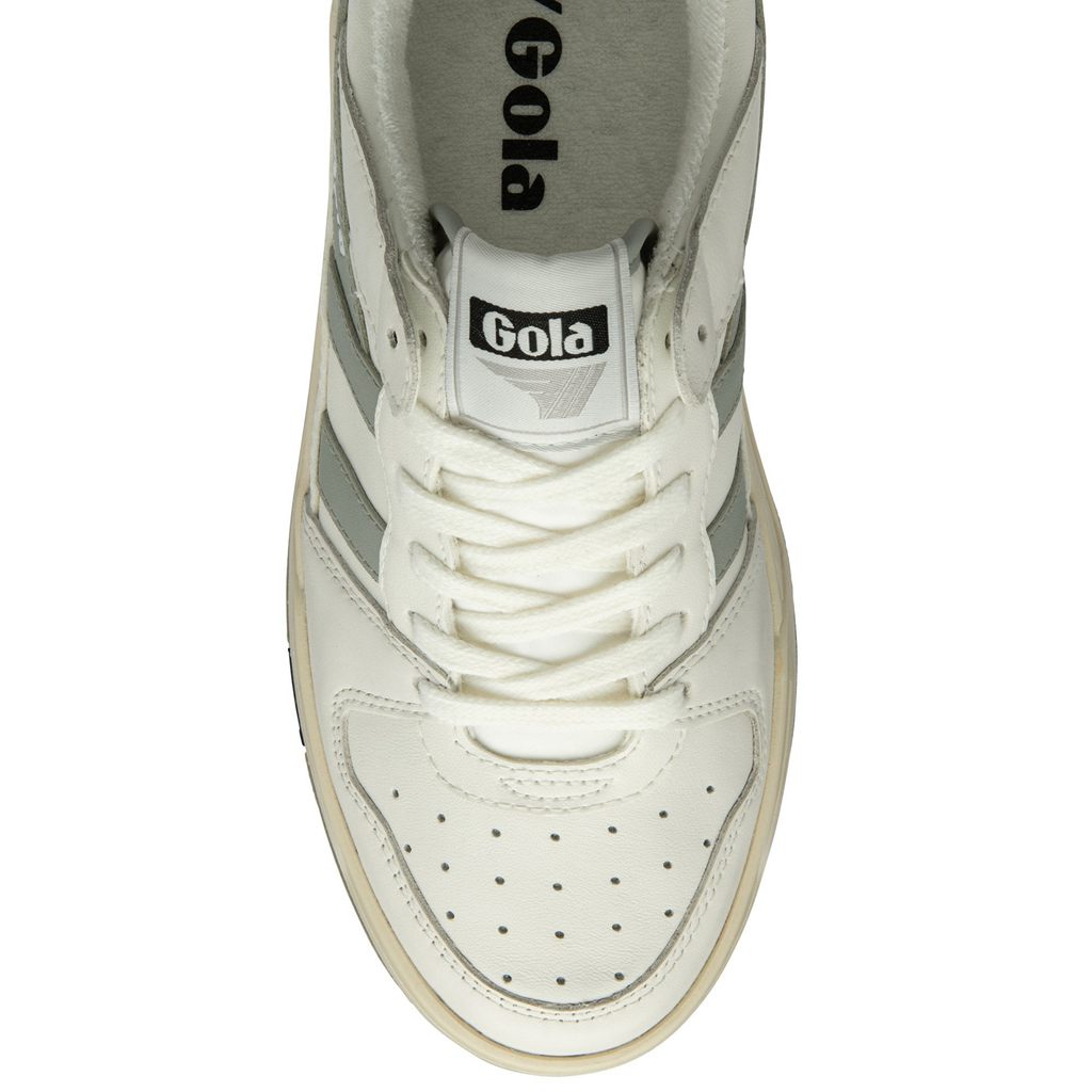 Gola Classics Allcourt Sneakers Hvite Lyse Grå Norge | QZXSTF-793