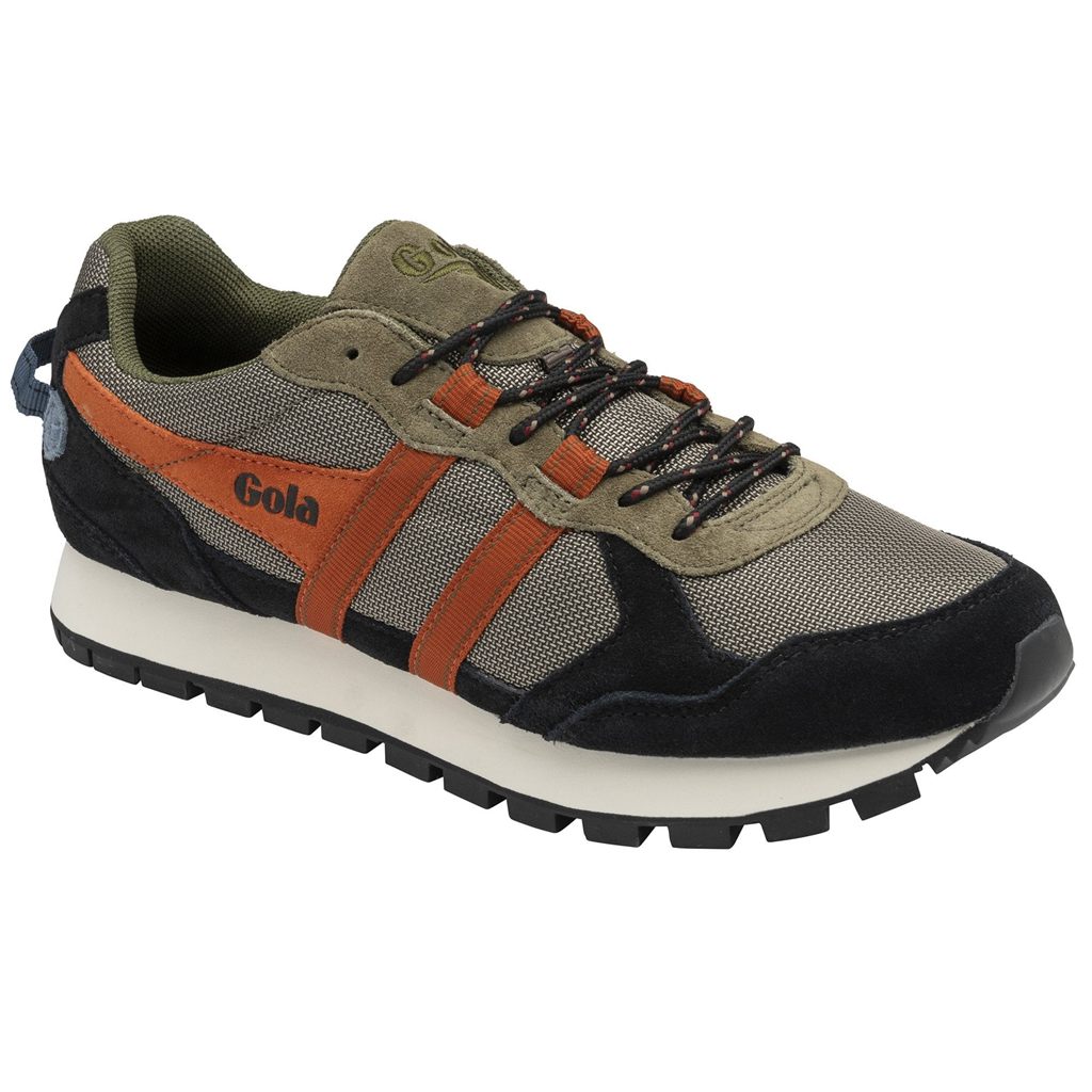 Gola Classics Altitude Sneakers Khaki Svarte Oransje Norge | EIJVML-426