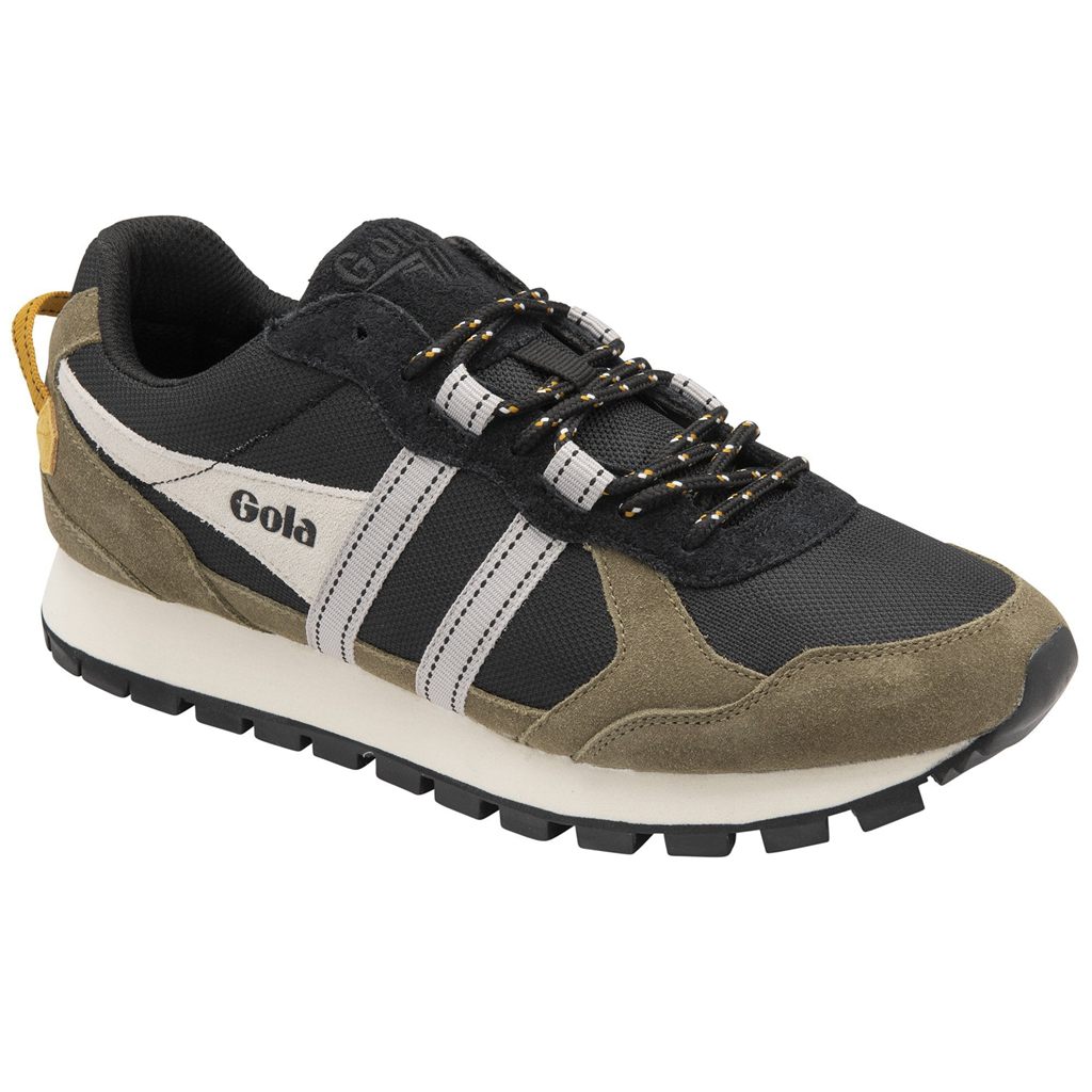 Gola Classics Altitude Sneakers Svarte Khaki Hvite Norge | JILSUZ-149