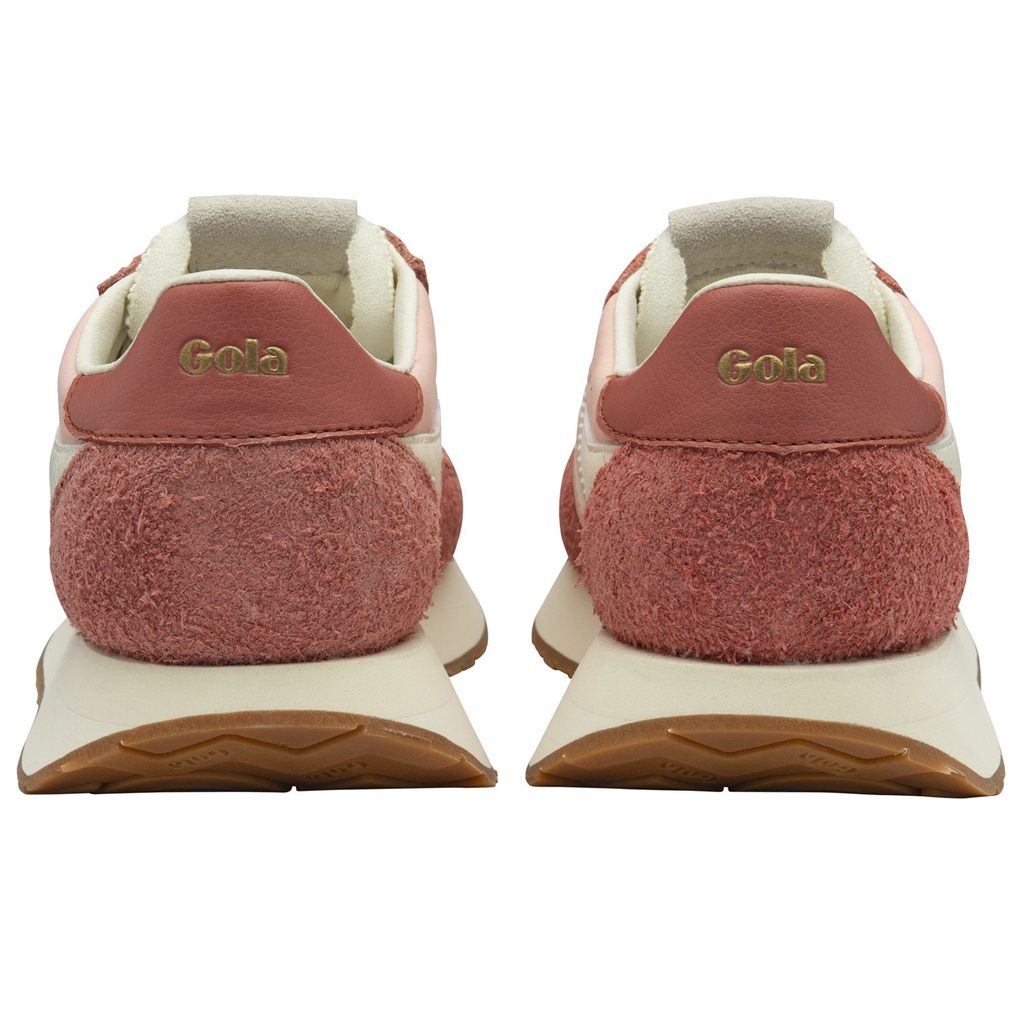 Gola Classics Arizona Sneakers Rosa Hvite Norge | HWULDK-892