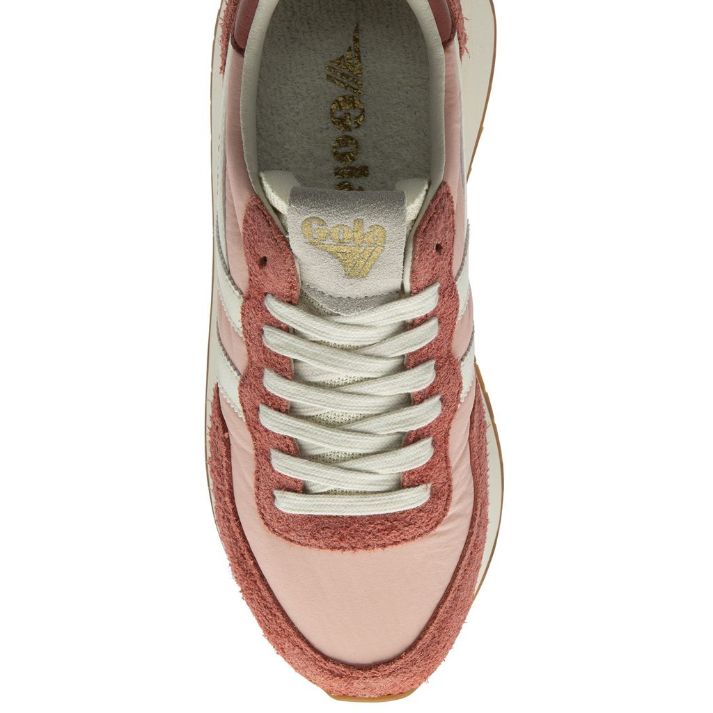 Gola Classics Arizona Sneakers Rosa Hvite Norge | HWULDK-892