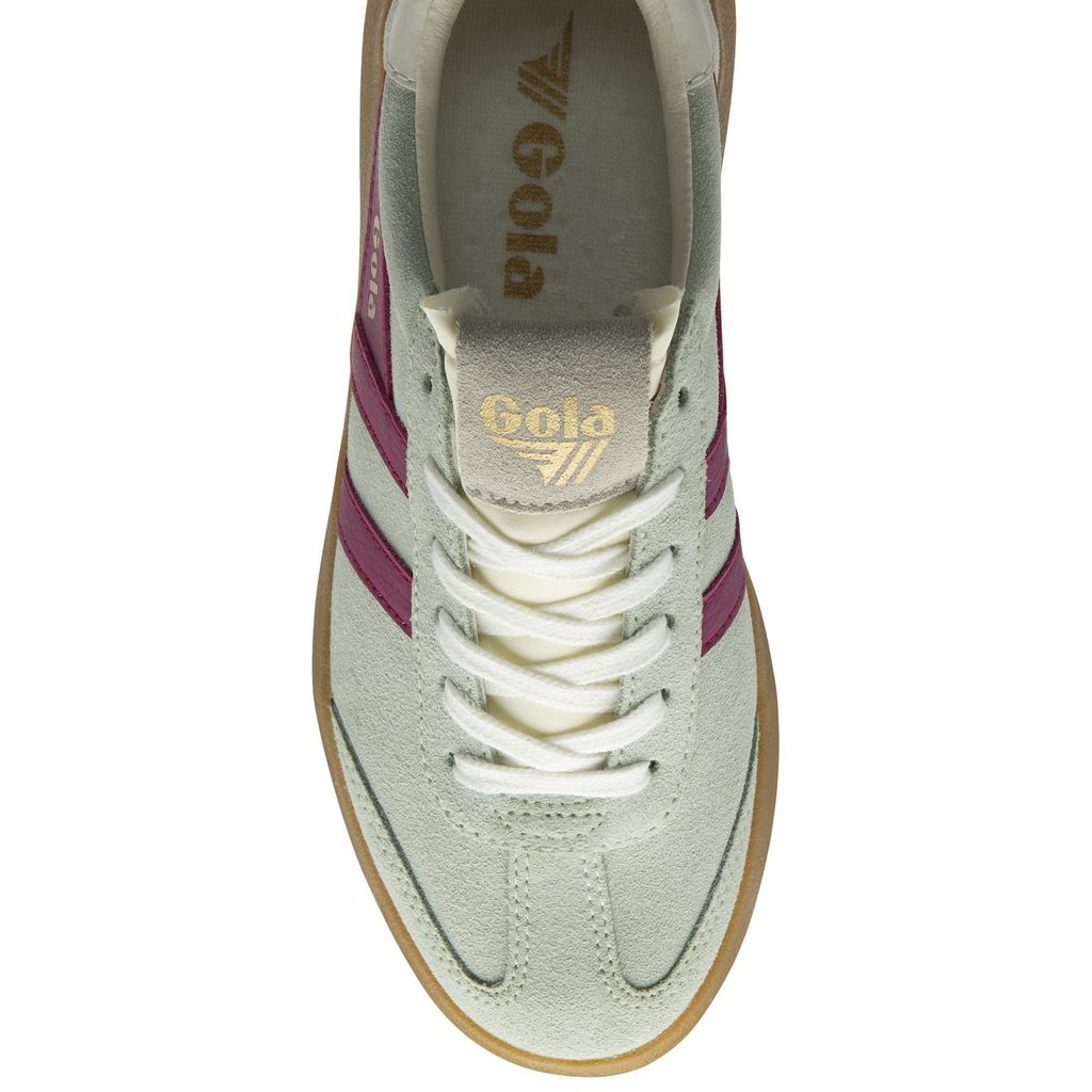 Gola Classics Athena Sneakers Fuchsia Hvite Norge | BMFQJO-176