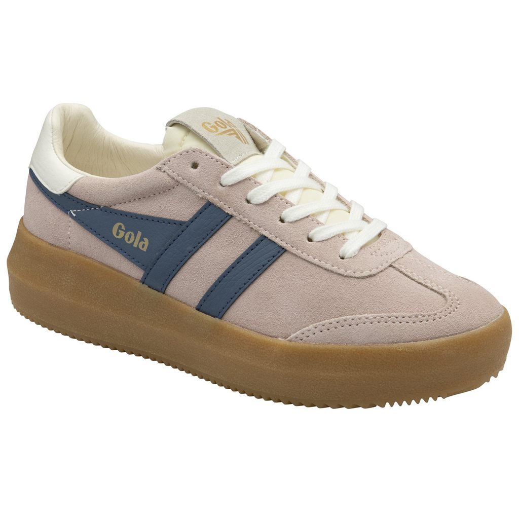 Gola Classics Athena Sneakers Rosa Hvite Norge | PVZDYM-570