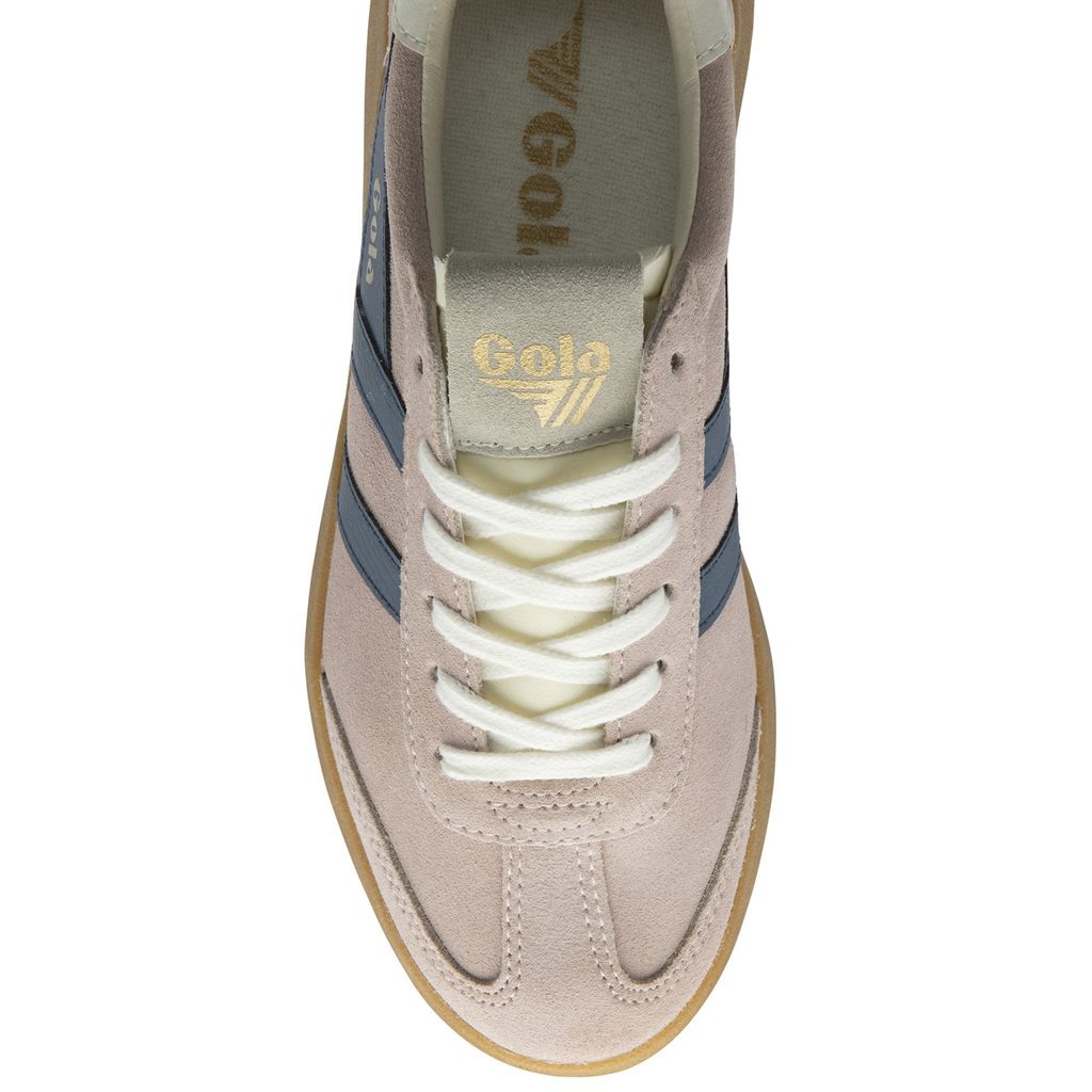 Gola Classics Athena Sneakers Rosa Hvite Norge | PVZDYM-570