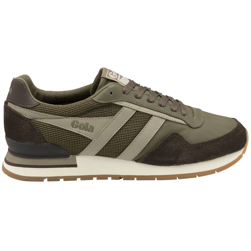 Gola Classics Atlanta Sneakers Khaki Mørke Brune Norge | WKHYMQ-839