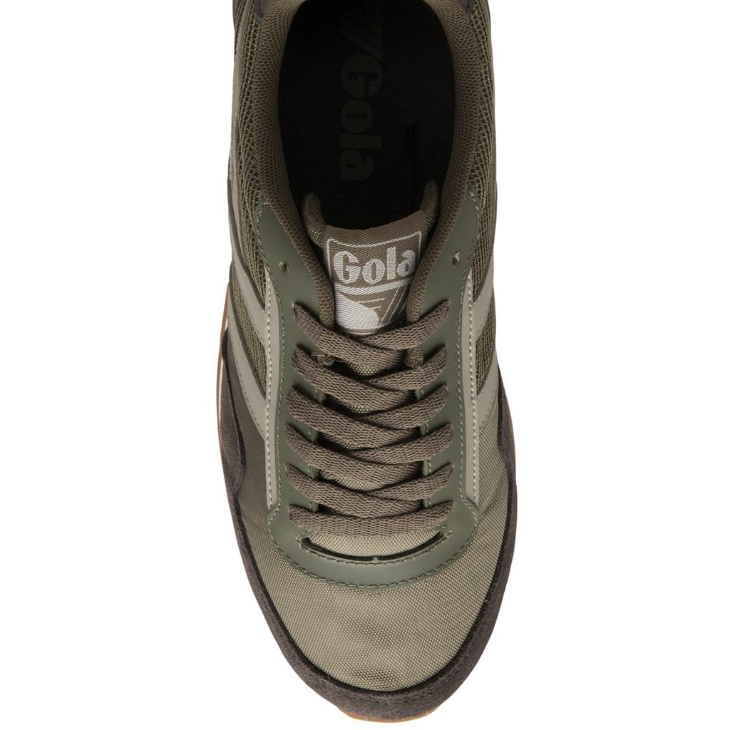 Gola Classics Atlanta Sneakers Khaki Mørke Brune Norge | WKHYMQ-839