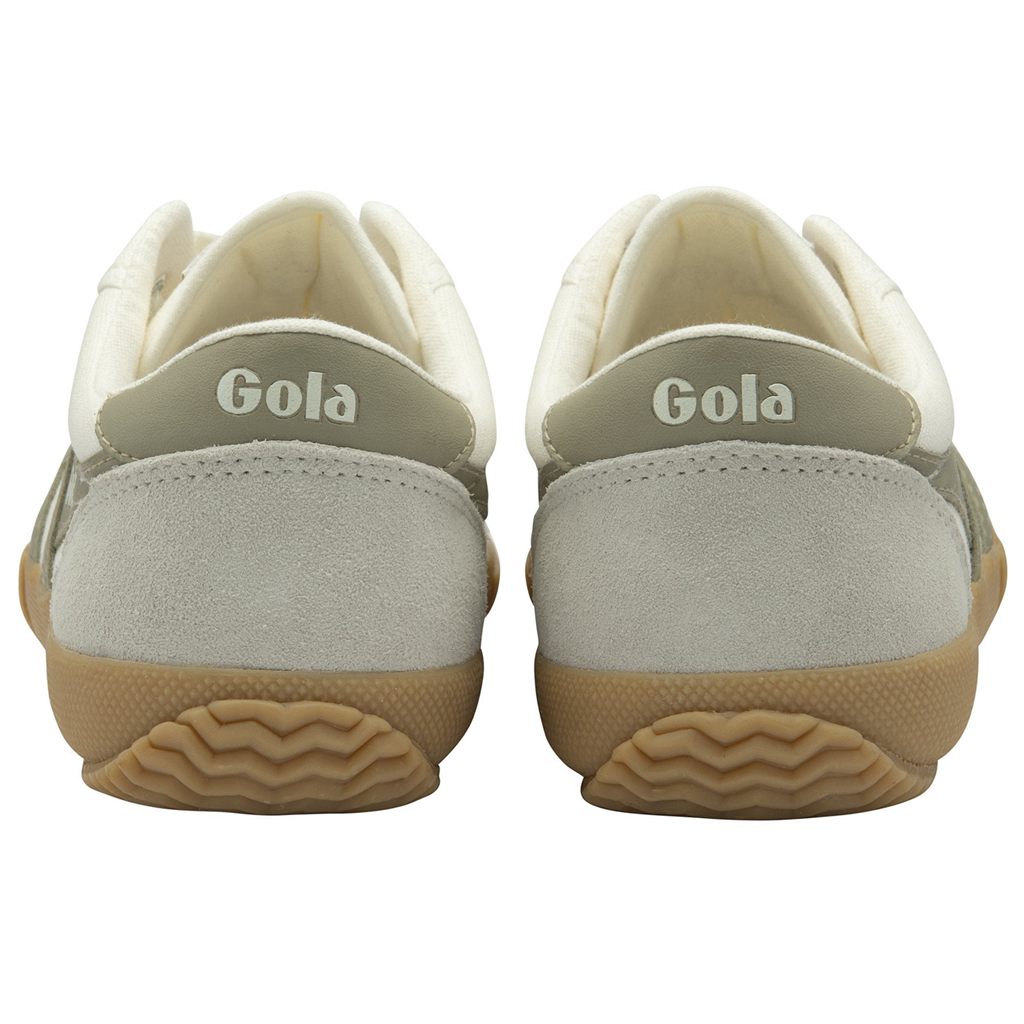 Gola Classics Badminton Plimsoll Sneakers Hvite Grå Norge | JWROYX-706