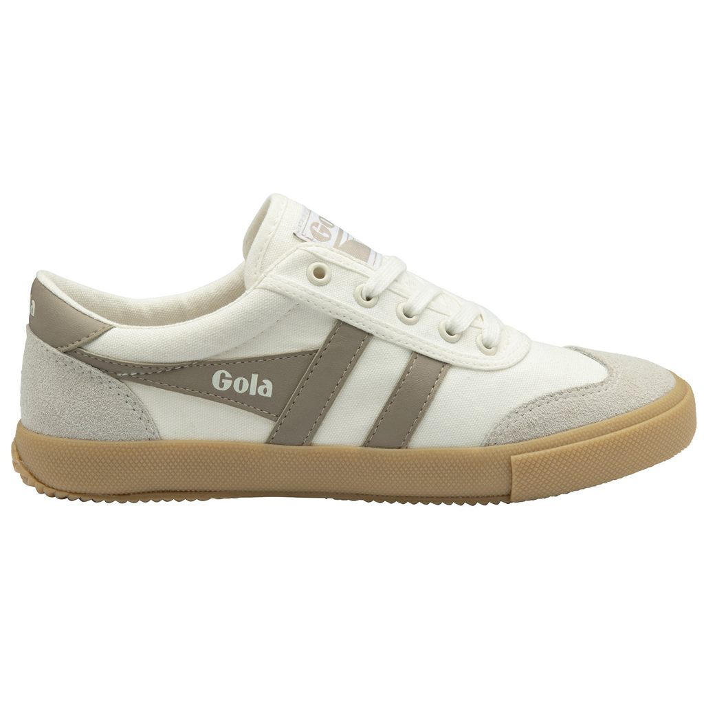 Gola Classics Badminton Plimsoll Sneakers Hvite Grå Norge | JWROYX-706