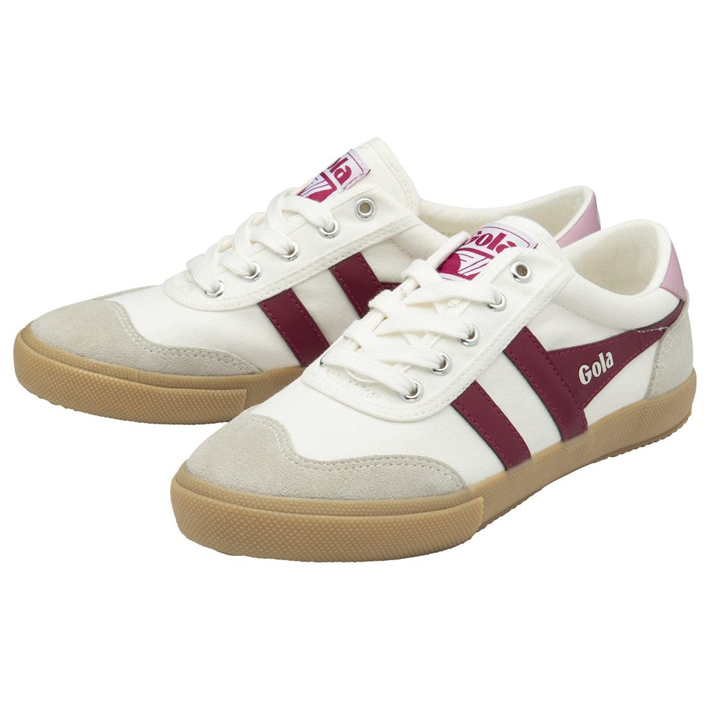 Gola Classics Badminton Plimsoll Sneakers Hvite Norge | REUBIG-085