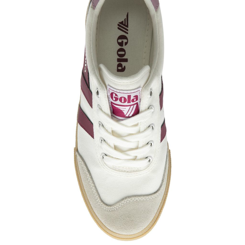 Gola Classics Badminton Plimsoll Sneakers Hvite Norge | REUBIG-085