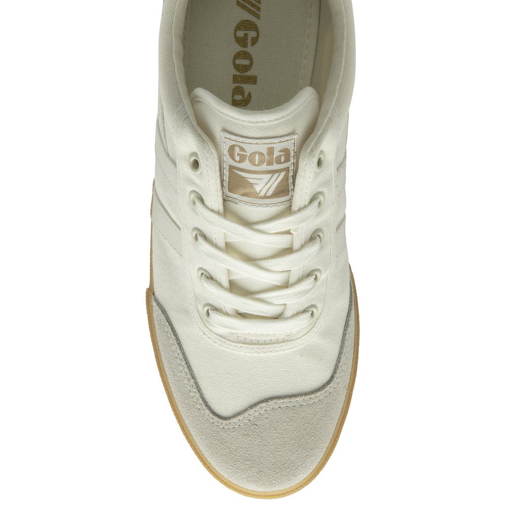 Gola Classics Badminton Plimsoll Sneakers Hvite Norge | GBVETQ-605