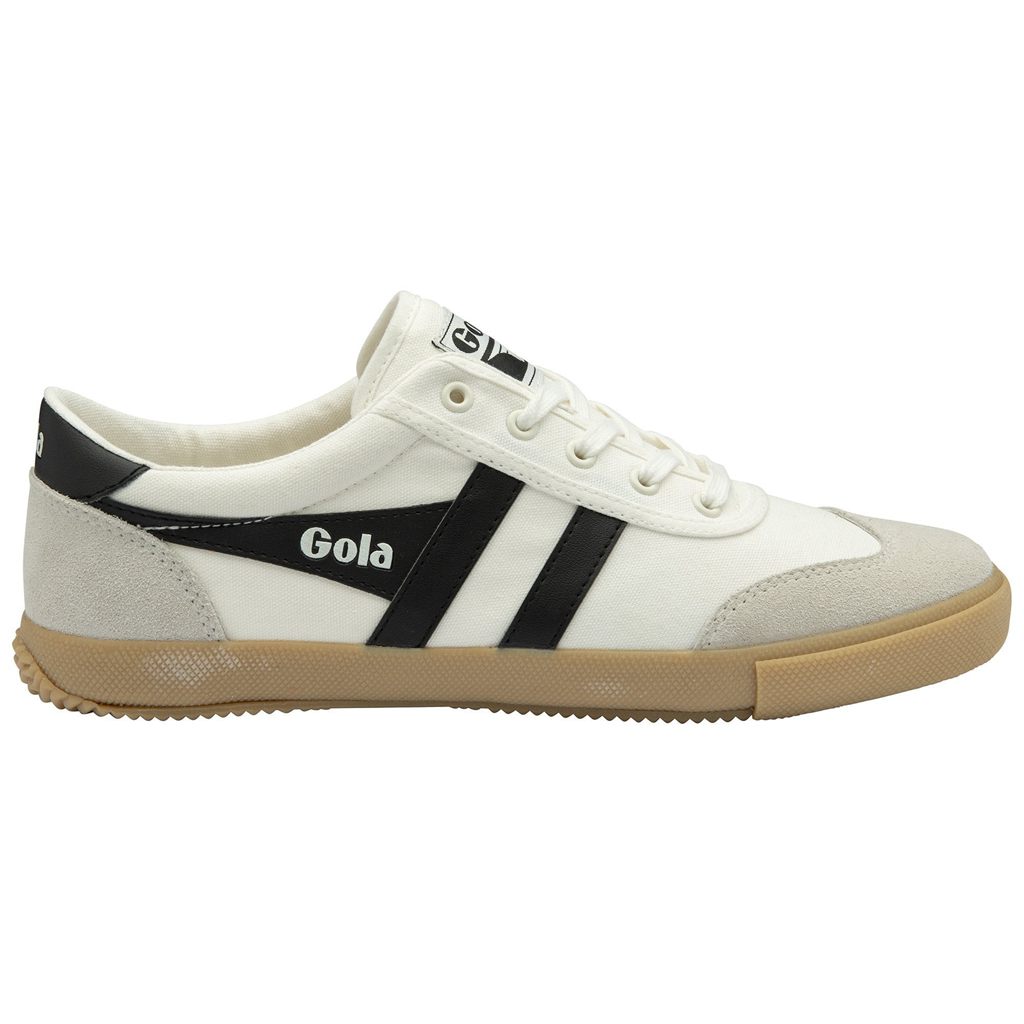 Gola Classics Badminton Plimsoll Sneakers Hvite Svarte Norge | XLWSAC-836