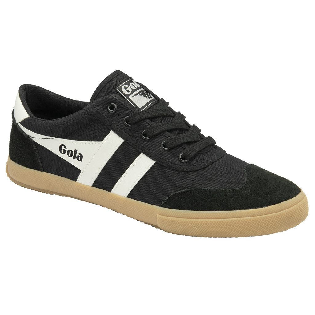 Gola Classics Badminton Plimsoll Sneakers Svarte Hvite Norge | YAGEUH-903