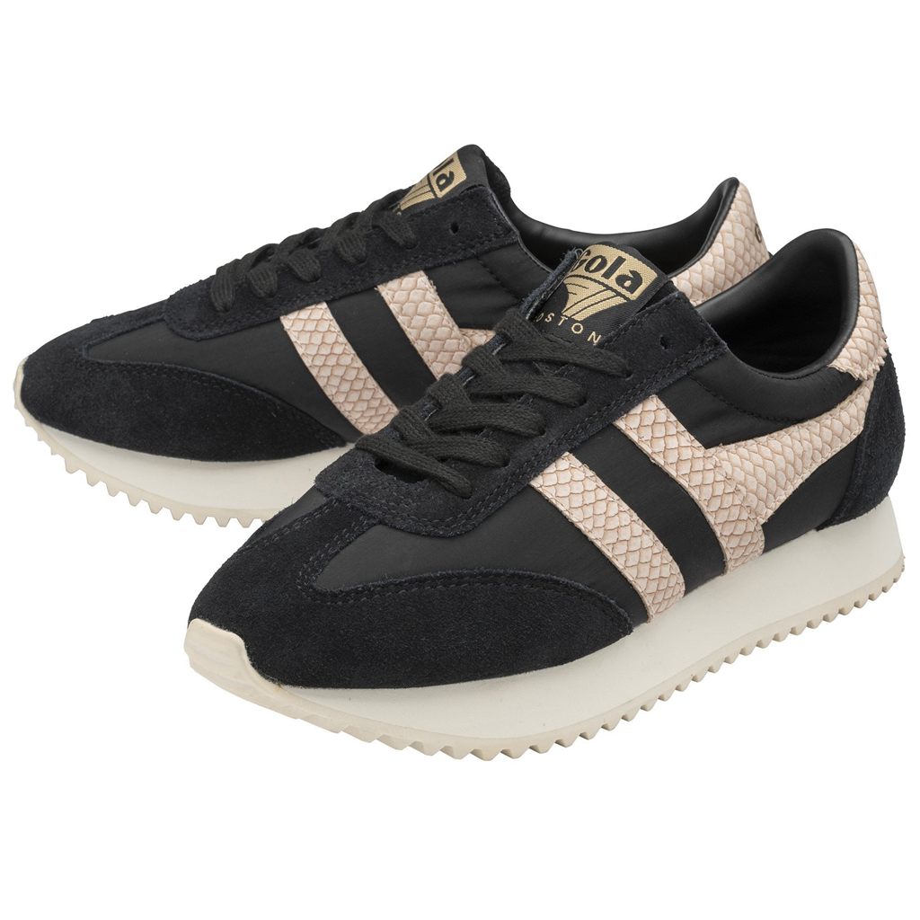 Gola Classics Boston '78 Snake Sneakers Svarte Rosa Norge | OFPJLC-573