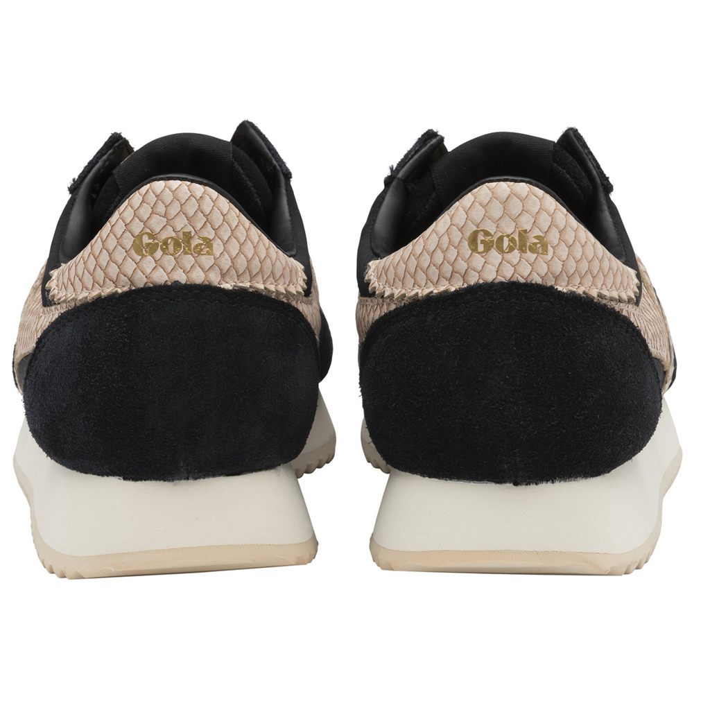 Gola Classics Boston '78 Snake Sneakers Svarte Rosa Norge | OFPJLC-573