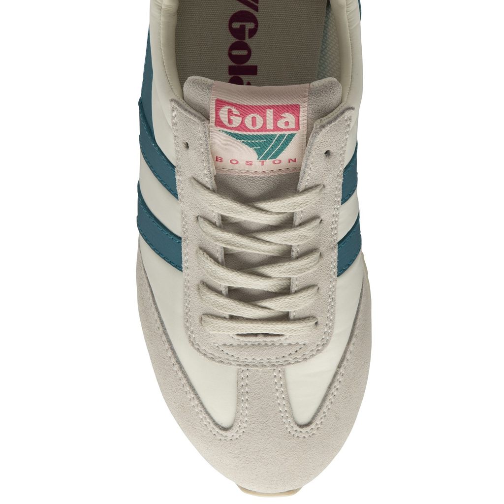 Gola Classics Boston '78 Sneakers Hvite Fuchsia Norge | TMASDF-627