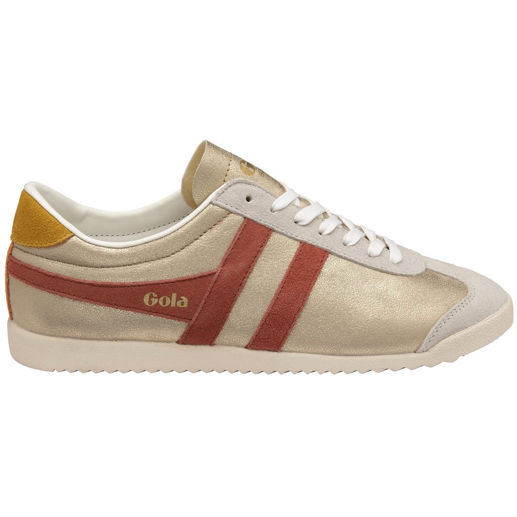 Gola Classics Bullet Blaze Sneakers Gull Oransje Norge | TFLAYK-704
