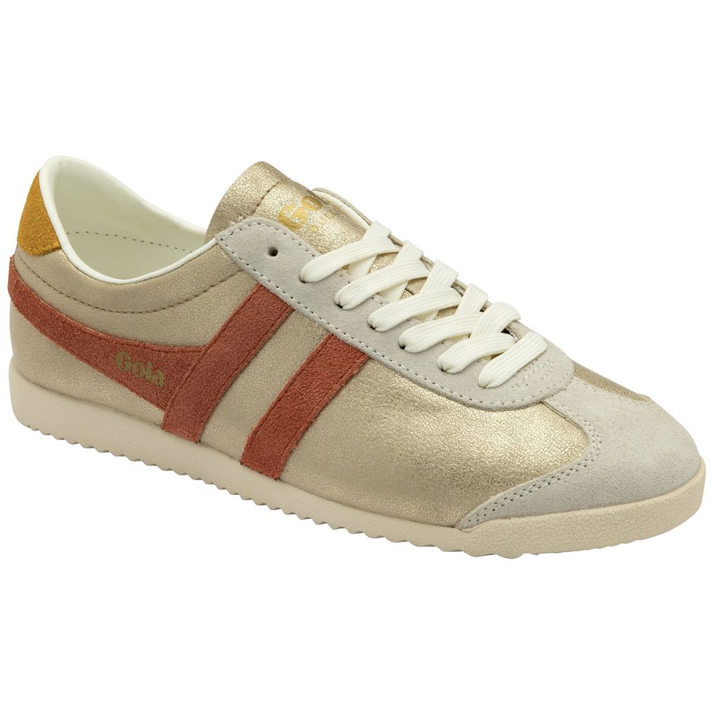 Gola Classics Bullet Blaze Sneakers Gull Oransje Norge | TFLAYK-704