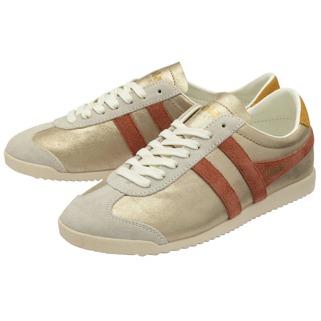 Gola Classics Bullet Blaze Sneakers Gull Oransje Norge | TFLAYK-704