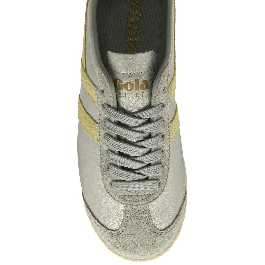 Gola Classics Bullet Blaze Sneakers Sølv Sitron Lavendel Norge | QSXJPI-987