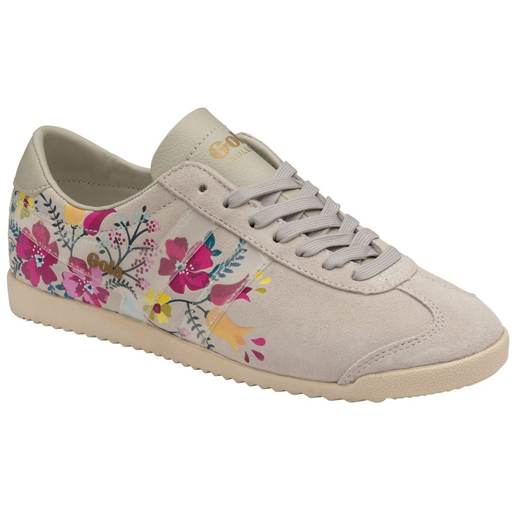 Gola Classics Bullet Floral Sneakers Hvite Norge | LJEAFO-682