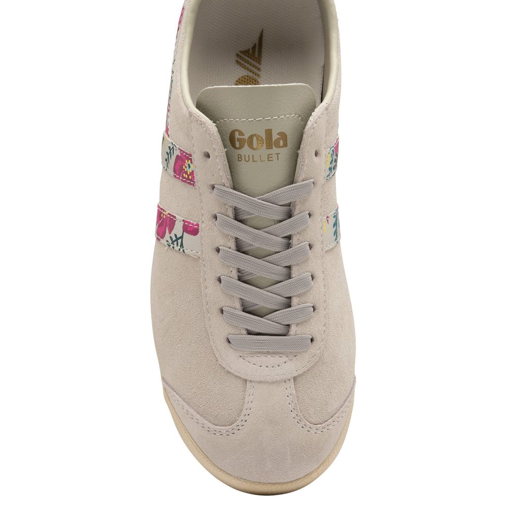 Gola Classics Bullet Floral Sneakers Hvite Norge | LYXIPV-812