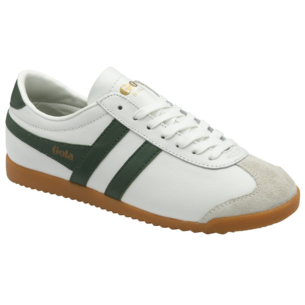 Gola Classics Bullet Leather Sneakers Hvite Norge | MIVRSC-026