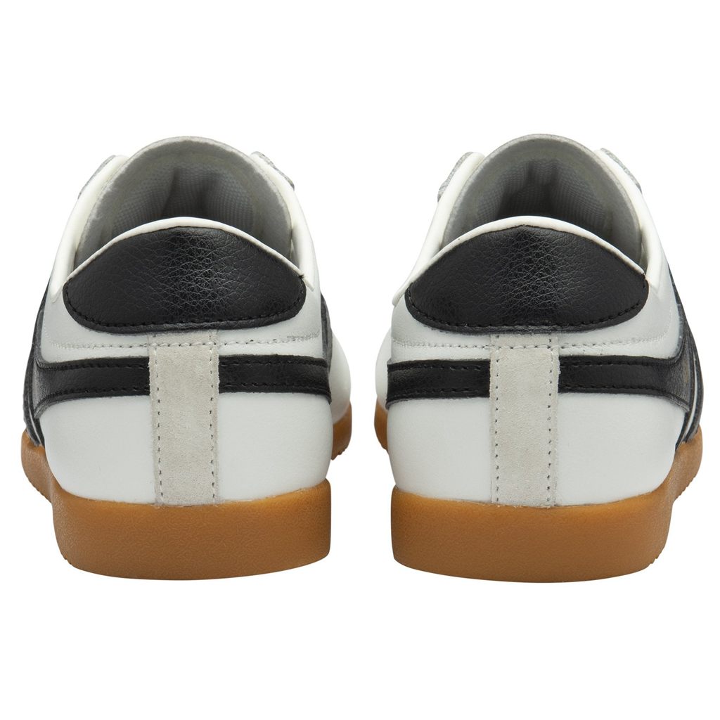 Gola Classics Bullet Leather Sneakers Hvite Svarte Norge | FJVWHI-427