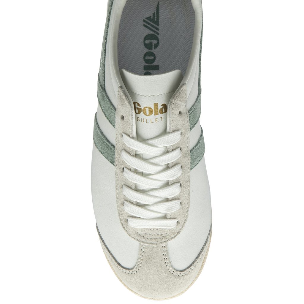 Gola Classics Bullet Pure Sneakers Hvite Grønn Norge | PWTXCH-469