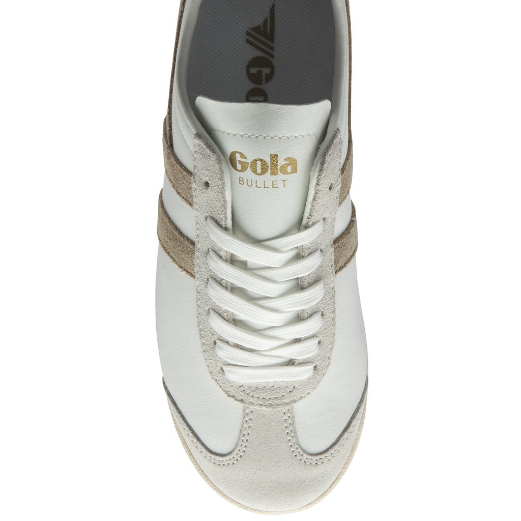 Gola Classics Bullet Pure Sneakers Hvite Norge | EGZHPB-564