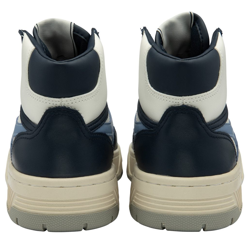 Gola Classics Challenge High Sneakers Hvite Marineblå Blå Norge | GJQUWE-436