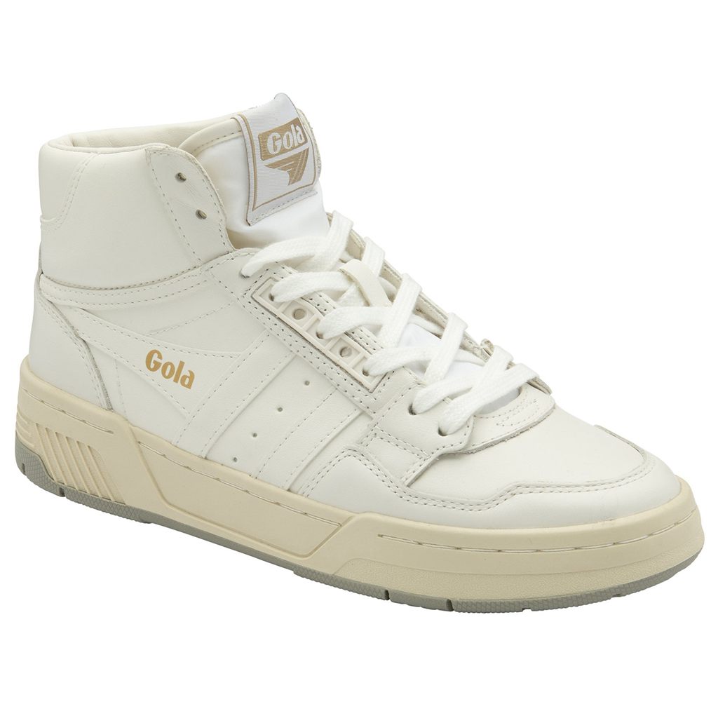 Gola Classics Challenge High Sneakers Hvite Hvite Norge | QUJLAP-563