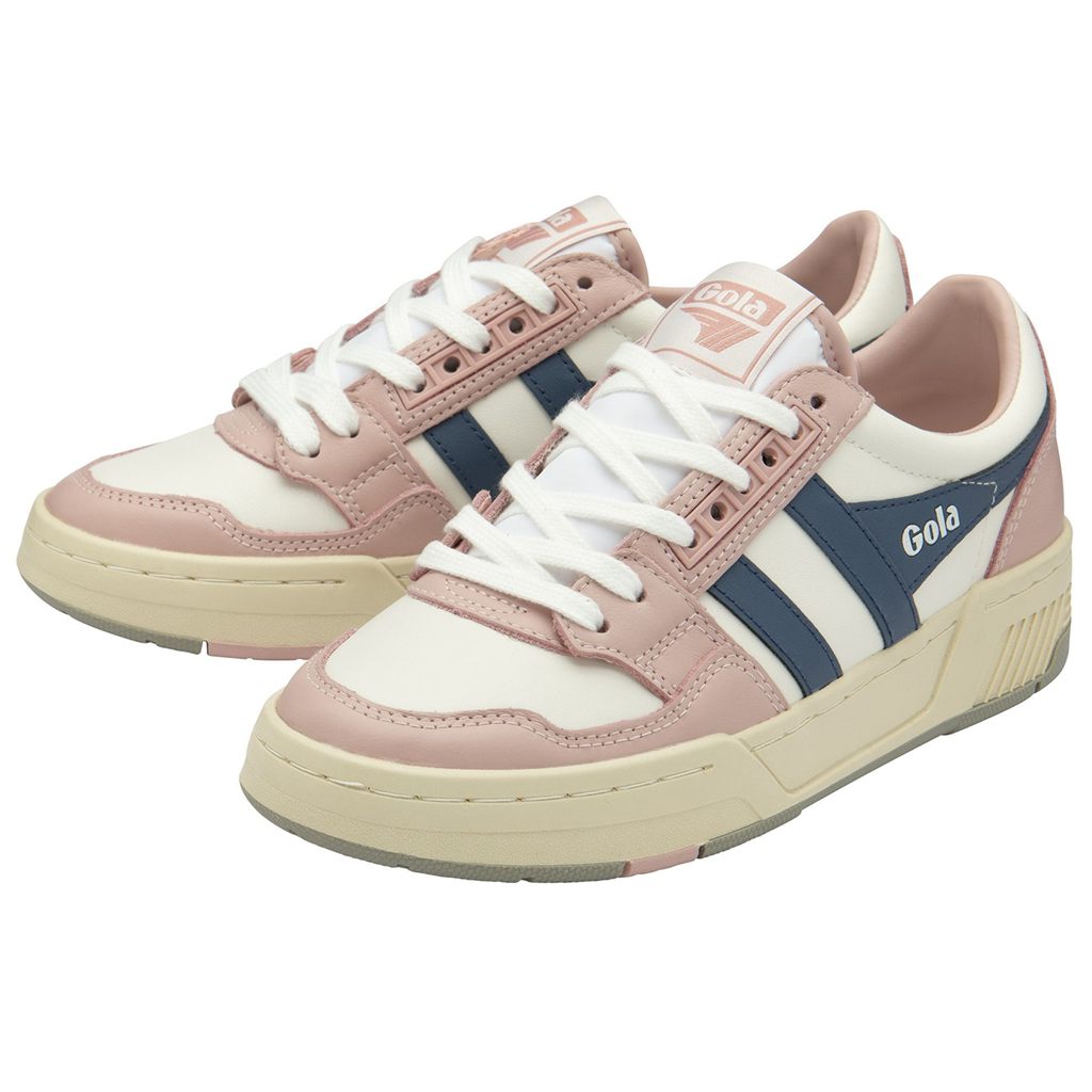 Gola Classics Challenge Sneakers Hvite Rosa Norge | KRLDXJ-294