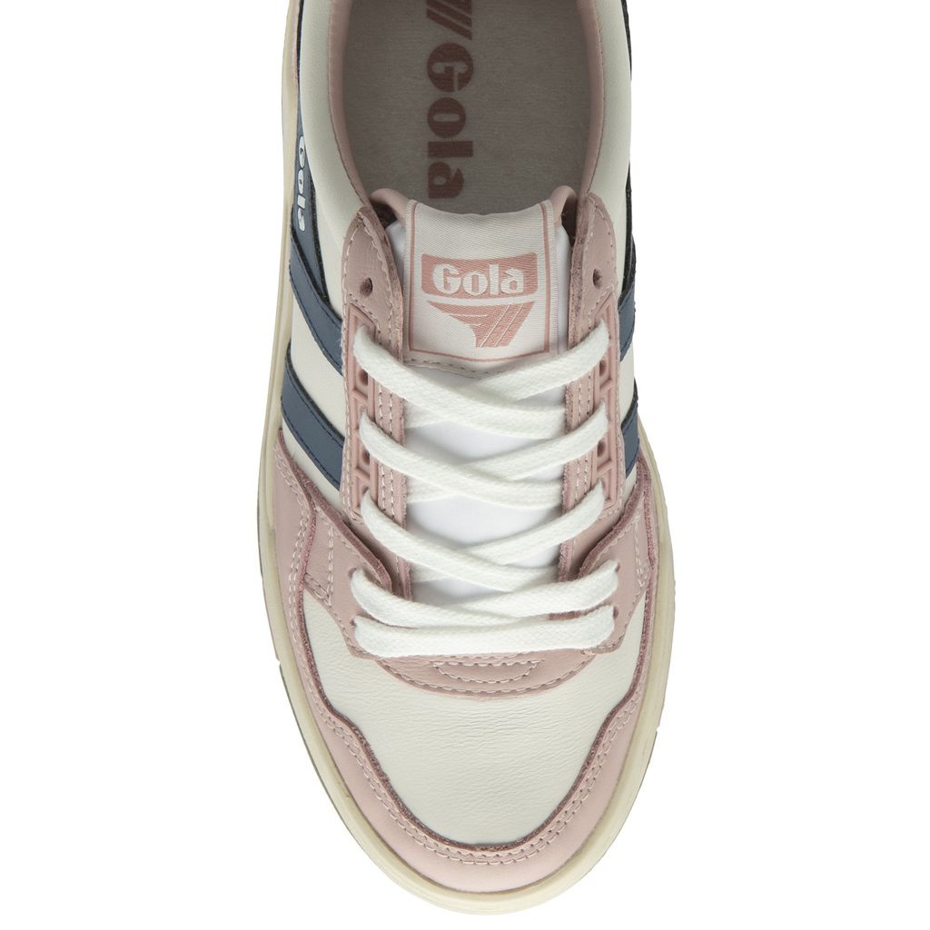 Gola Classics Challenge Sneakers Hvite Rosa Norge | KRLDXJ-294