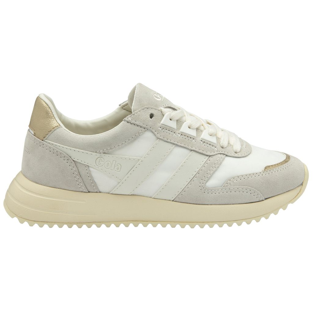 Gola Classics Chicago Glimmer Sneakers Hvite Gull Norge | NUIEOF-928