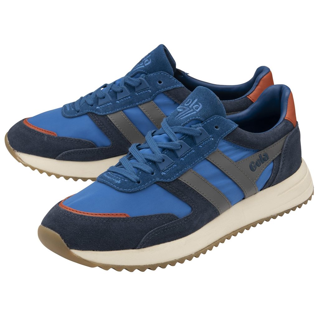 Gola Classics Chicago Sneakers Blå Marineblå Norge | DLBQEU-074