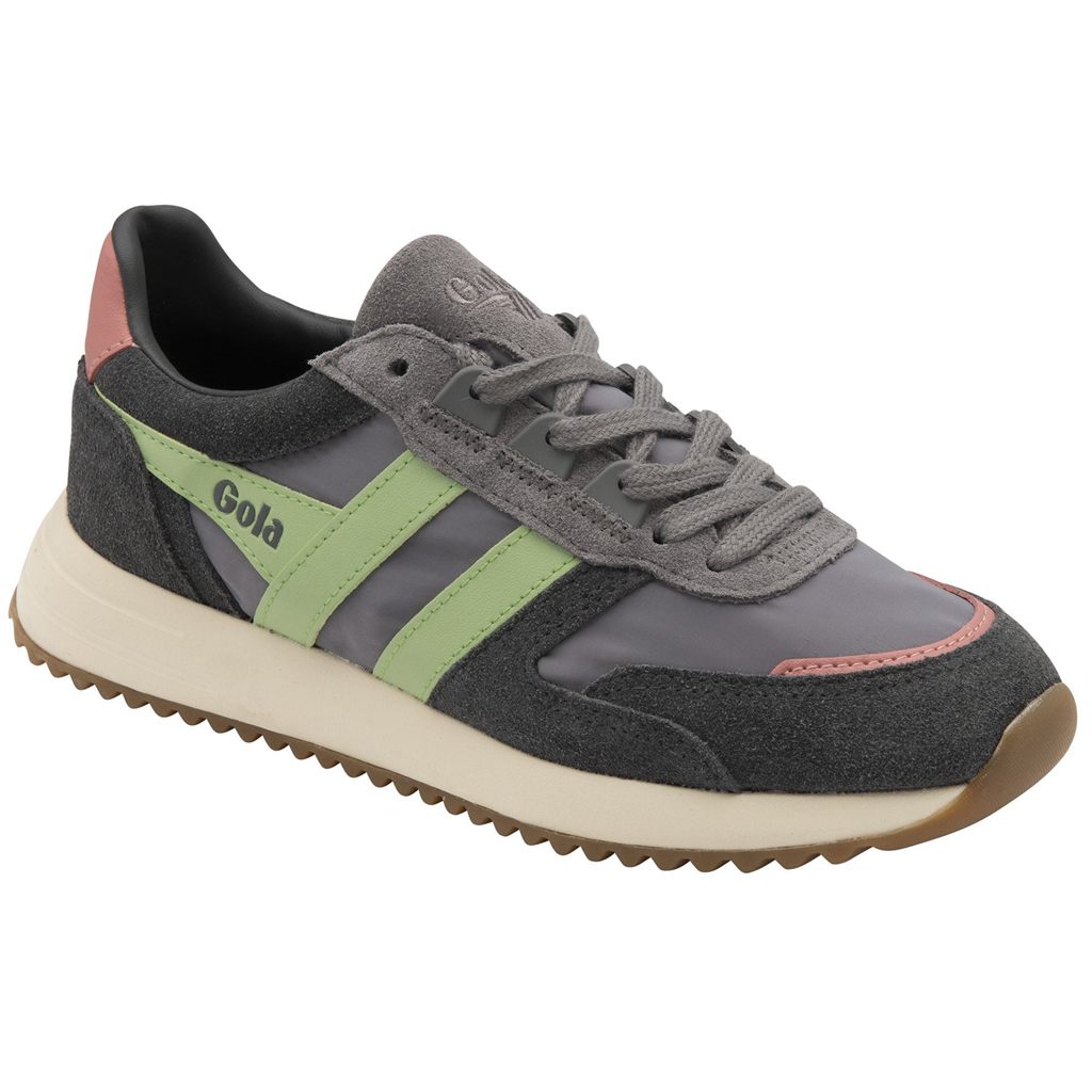 Gola Classics Chicago Sneakers Grønn Korall Rosa Norge | OZXDEV-047