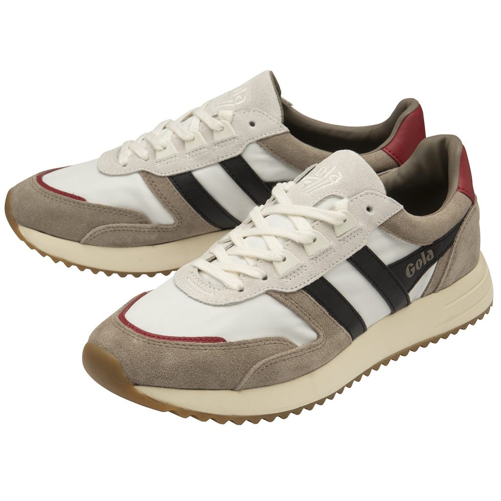 Gola Classics Chicago Sneakers Hvite Svarte Norge | SOLDUB-015